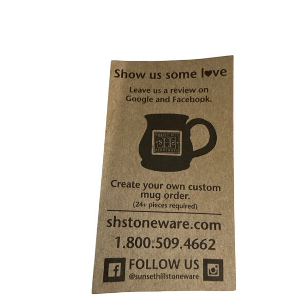 2 Devil Mountain Coffee Co. Black Stoneware Handcrafted Mugs Sunset Hill Stonewa - Picture 4 of 8